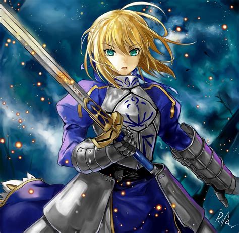 saber fate stay night