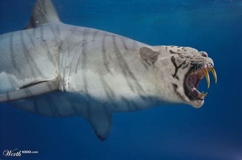 saber tooth tiger shark