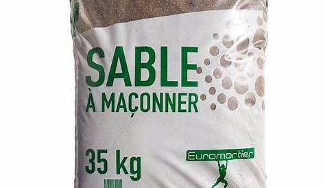 Sable A Maconner 35 Kg Carreleur Blanc 1,5/3 Sac PRDIER