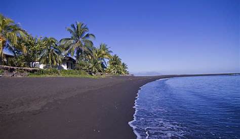 Sable Noir Tahiti Plage De Arts Et Voyages