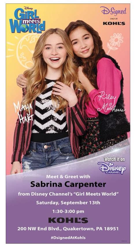 sabrina carpenter shows disney