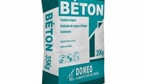 Sac Beton 35 Kg De Gravillons Béton Neutre Béton, Mortier