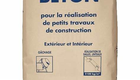 Sac Beton SAC DE BÉTON PRÊTÀL'EMPLOI 25 KG / Maçonnerie / Produits
