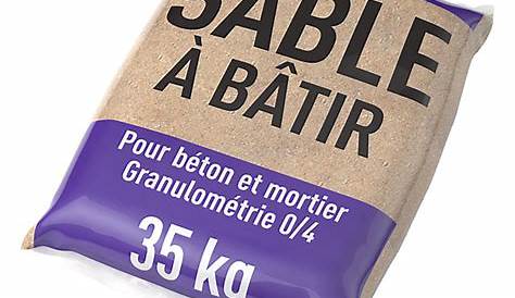 Sac De Sable Blanc Castorama Big Bag Et Gravier 1/2 M3