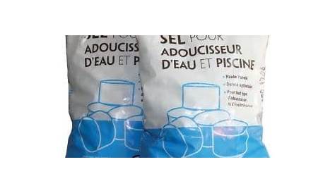 Sel p/adoucisseur eau sac 25kg Amazon.fr Bricolage