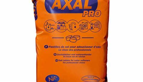 Sel pour adoucisseur d'eau, AXAL, sac de 25 kg Leroy Merlin