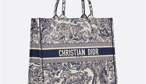 Sac Dior Toile De Jouy Book Tote Bag Bags Woman