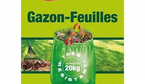 Sac à végétaux à gazonfeuilles réutilisable GEOLIA 270 l