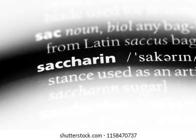 Saccharin Word Examples