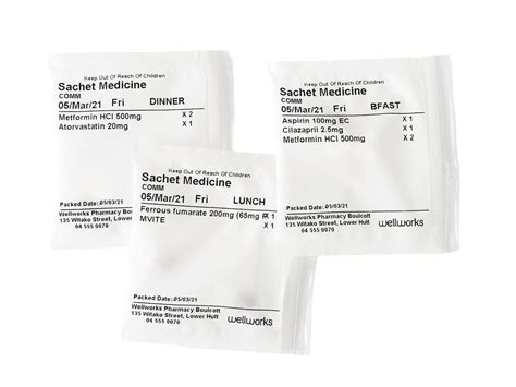 Sachet In Pharmacy