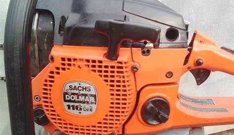Sachs Dolmar 116 SI Motorsäge Oldtimer Sammler Keine Stihl