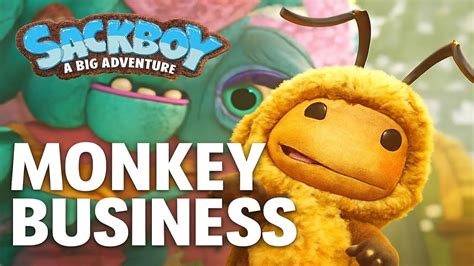 Sackboy Monkey Business Walkthrough