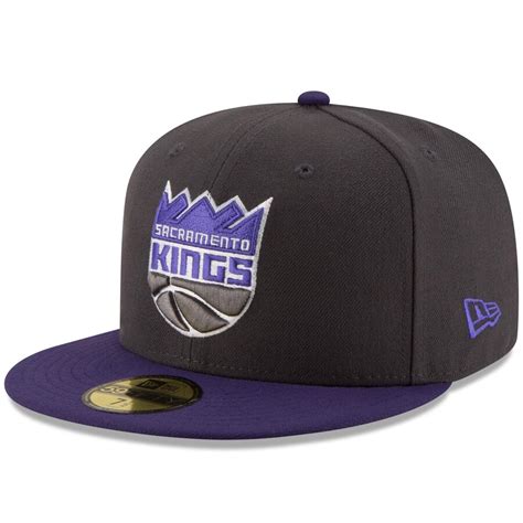 Men's Sacramento Kings Mitchell & Ness Gray/Purple Cropped XL Logo