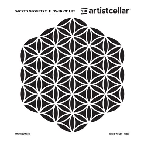 Sacred Geometry Printable Stencils