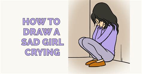 How to Draw sad girl step by step Drawing girl easy
