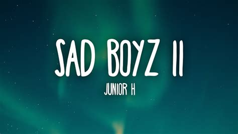 sad boyz junior h letra