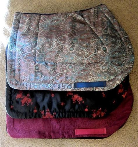 Saddle Pad Pattern