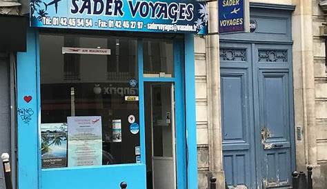 Sader Voyages Agence de voyages, 209 rue Saint Maur