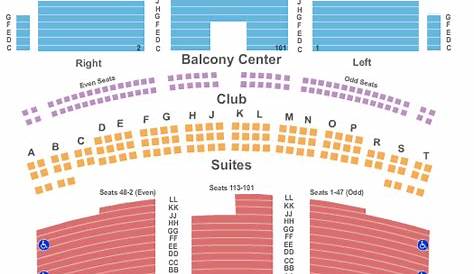 Saenger Theatre Seating Chart