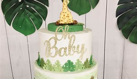 Safari Cake Decorations Baby Shower Theme Party Decoration dessert Table Full Month