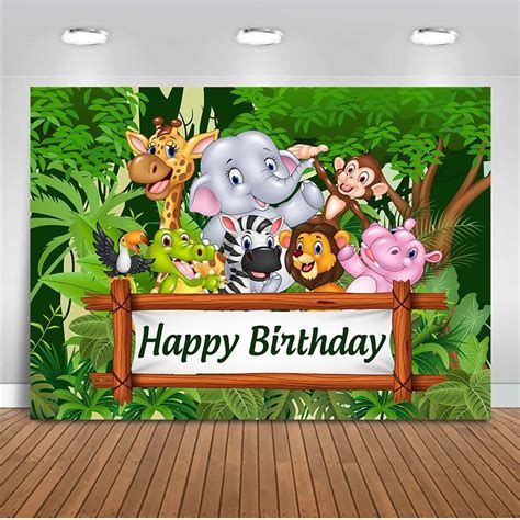 safari background for birthday