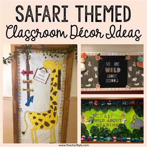 Safari Theme School Ideas