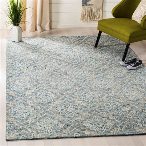 safavieh blue gray natural fiber rug