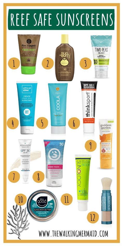Safe Brands Of Sunscreen
