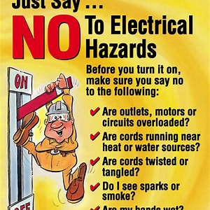 Safe Electricity Poster
