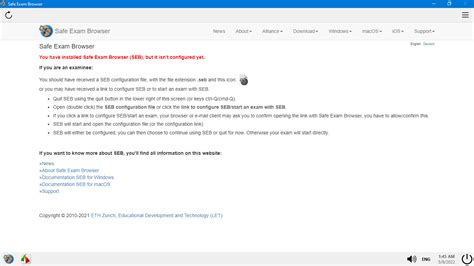 safe exam browser for windows 10