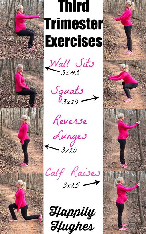 safe exercises in third trimester