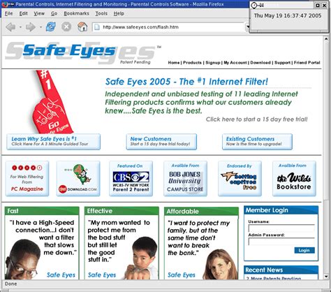 Safe Eyes Internet Filter