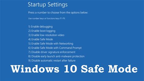 Safe Mode Windows 7