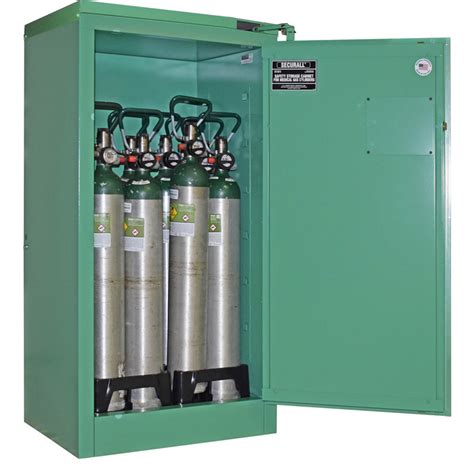 Safe Oxygen Tank Storage