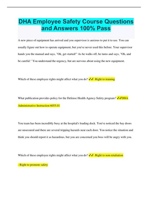 Safe Pass Course Questions Answers