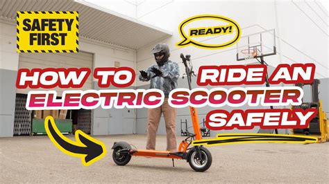 safe scooter ride