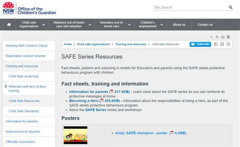 Safe Series Resources