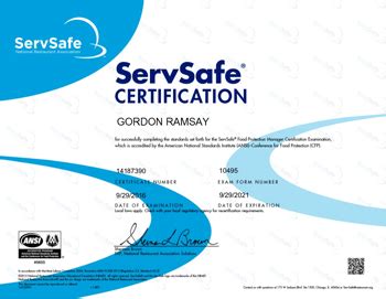 Safe Serve Manager Certification Online
