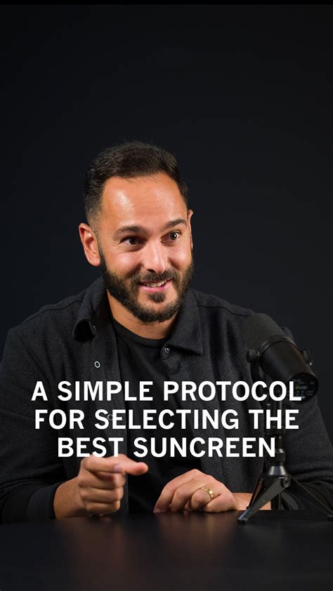 Safe Sunscreen Huberman