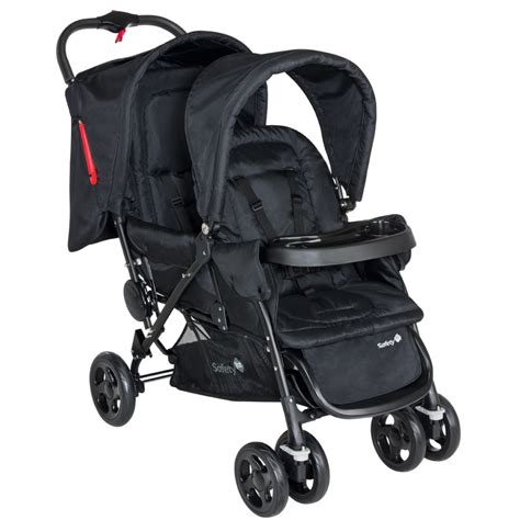 Safety 1st Stand OnBoard Double Baby Stroller Classic Black CV249BKJ