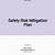 safety mitigation plan template