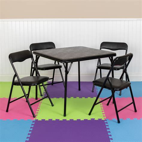 safety 1st childrens 5 piece folding table and chairs set