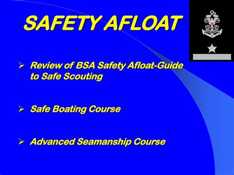 Safety Afloat Training