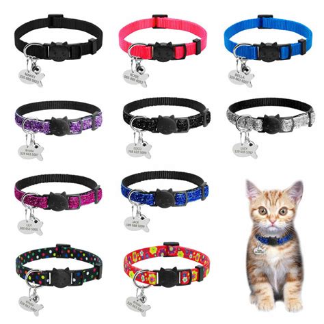 Safety Cat Collars Personalized