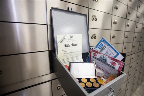 safety deposit box with inheritance
