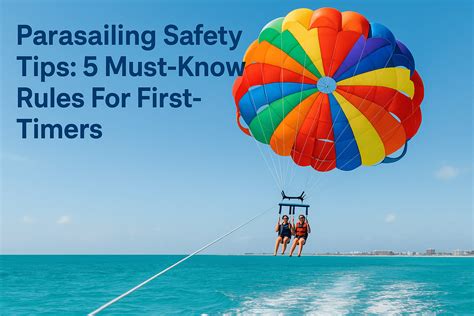 safety first parasailing