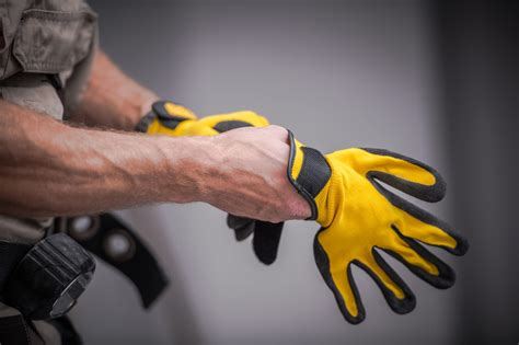maintenance of safety gloves