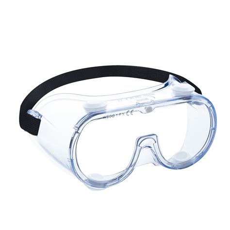 fitting safety goggles