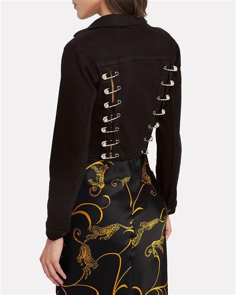 Safety Pin Denim Jacket