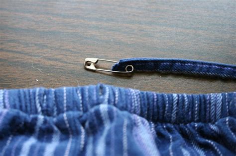 Safety Pin Drawstring